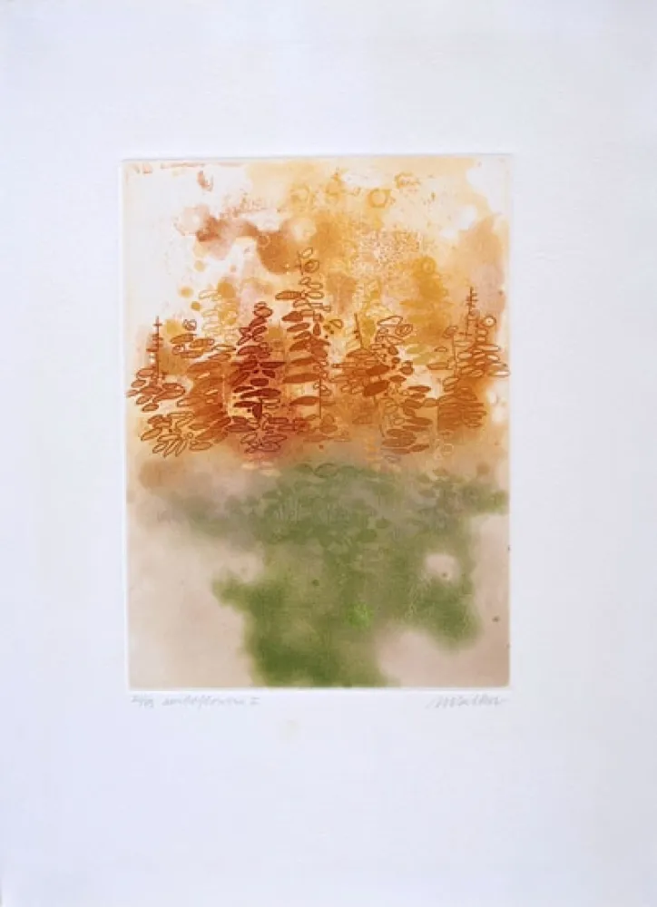 Офорт Walker - Midi flowers I