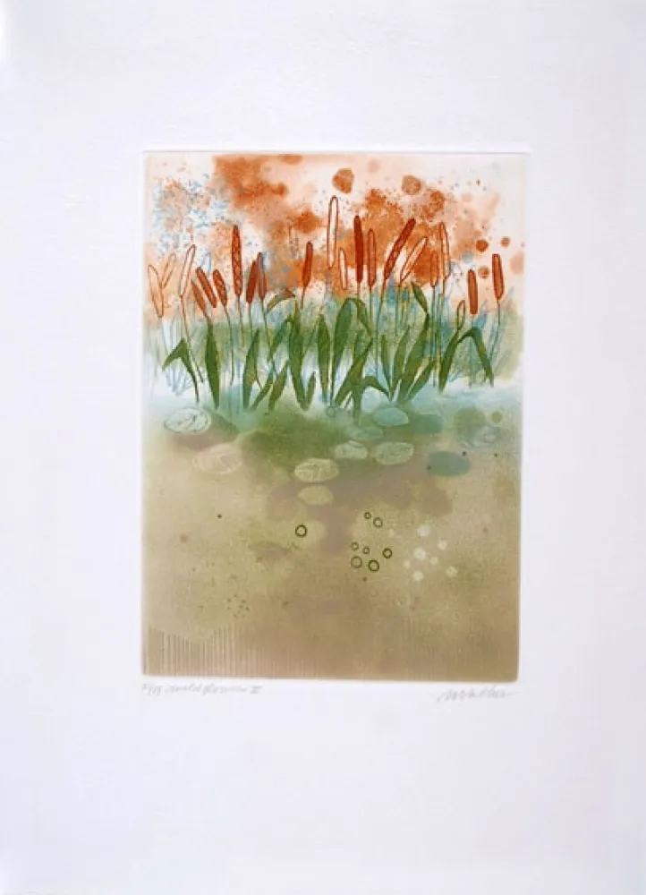 Офорт Walker - Midi flowers III