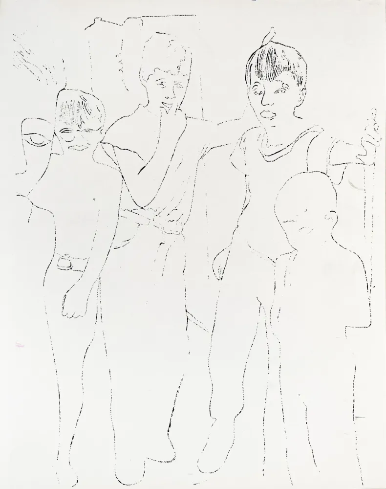 Литография Warhol - A Gold Book