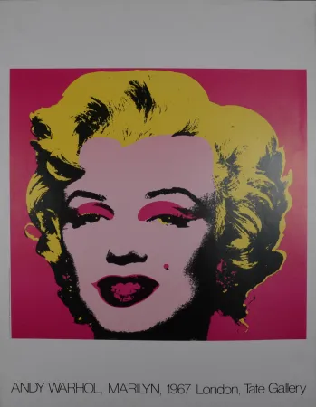 Литография Warhol (After) - Andy Warhol, Marilyn, 1967 – London, Tate Gallery, 1987