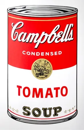Сериграфия Warhol (After) - Campbell's Soup - Tomato