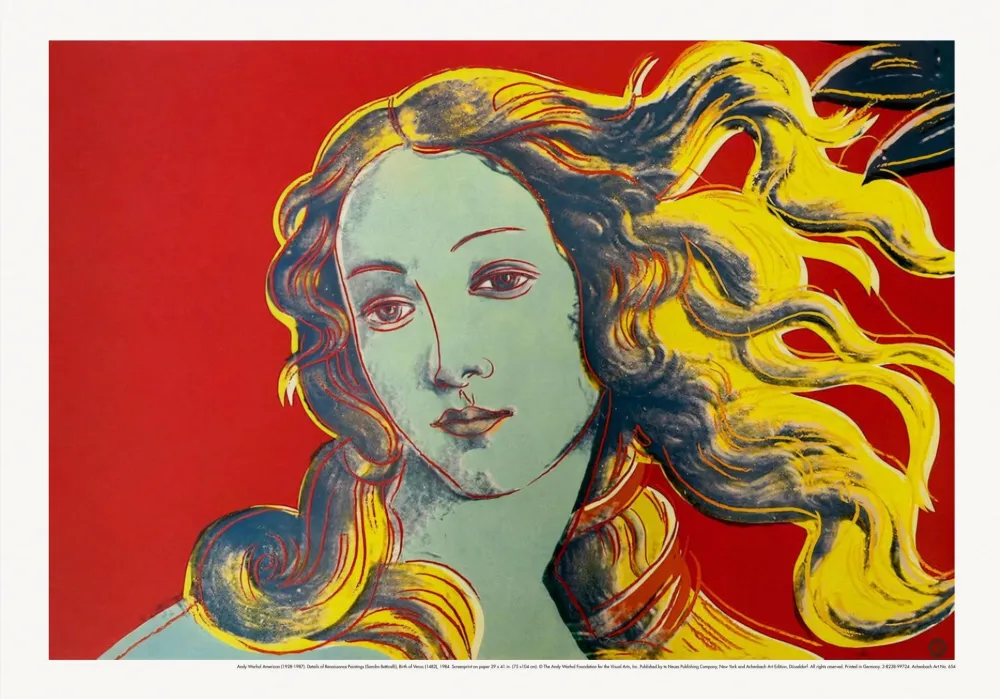 Сериграфия Warhol (After) - Details of Renaissance Paintings