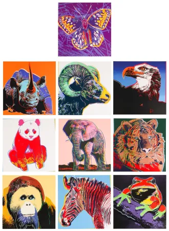 Литография Warhol (After) - Endangered Species