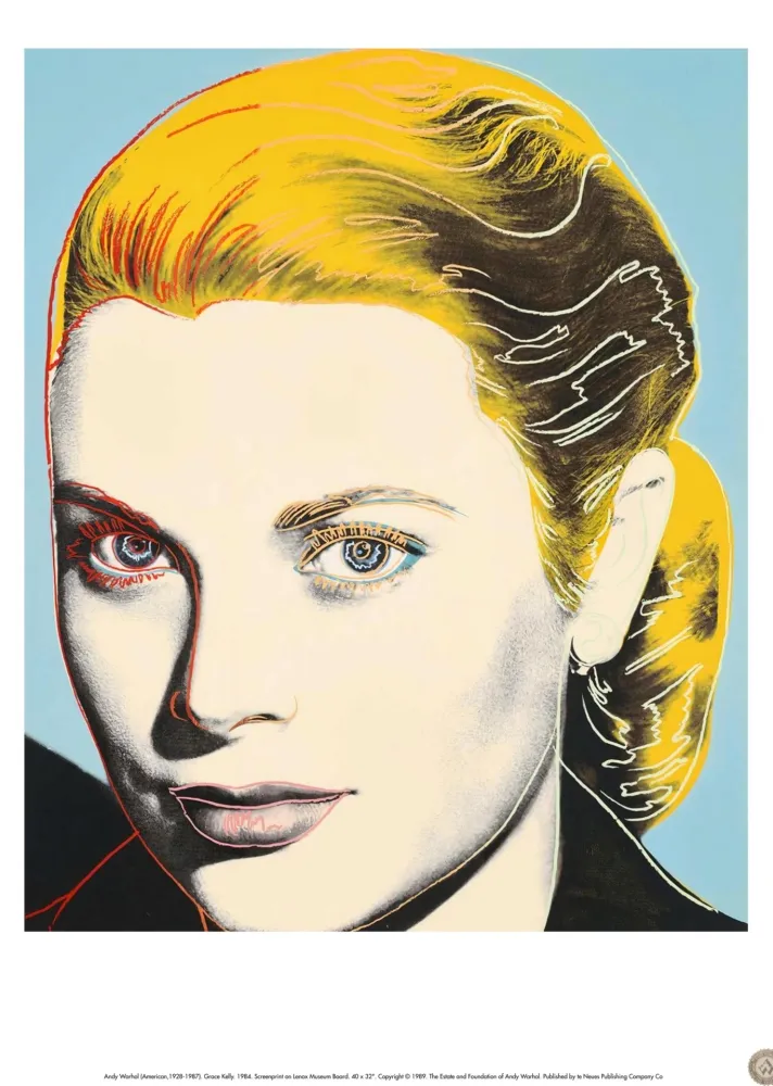 Сериграфия Warhol (After) - Grace Kelly