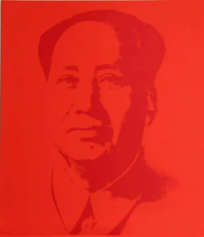 Сериграфия Warhol (After) - Mao - Red