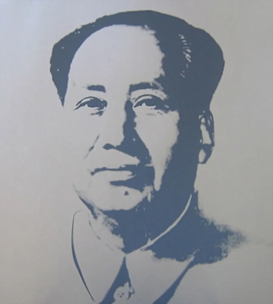Сериграфия Warhol (After) - Mao - Silver