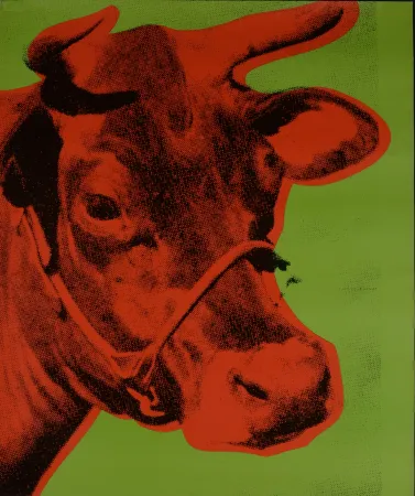 Сериграфия Warhol (After) - Red Cow, c. 1970-1971