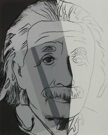 Сериграфия Warhol - Albert Einstein