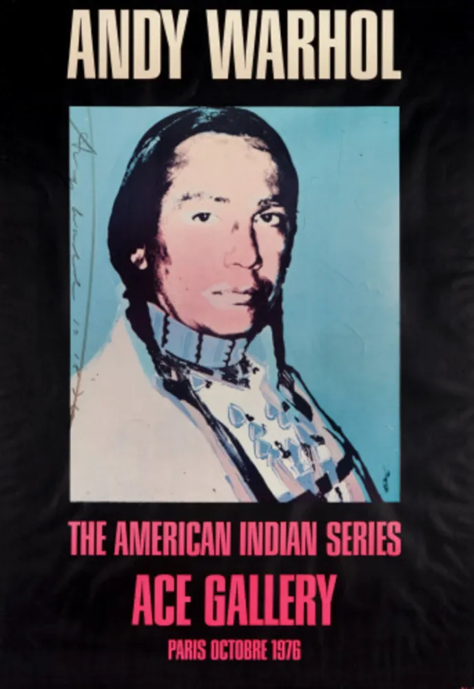 Гашение Warhol - American Indian (Black)