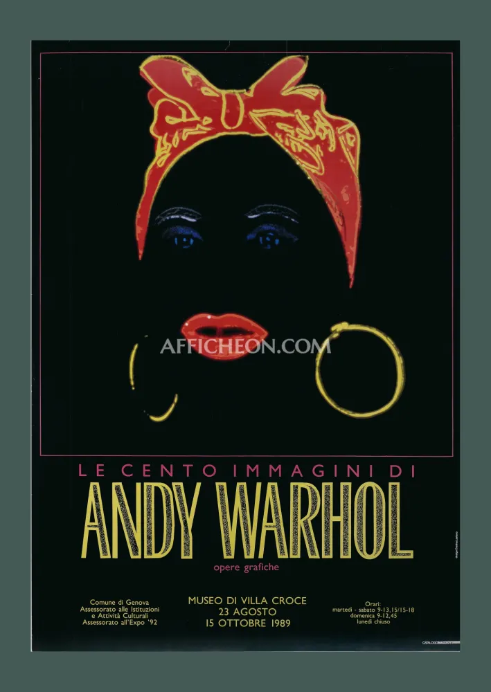 Литография Warhol - Andy Warhol: 'Mammy' 1989 Offset-lithograph
