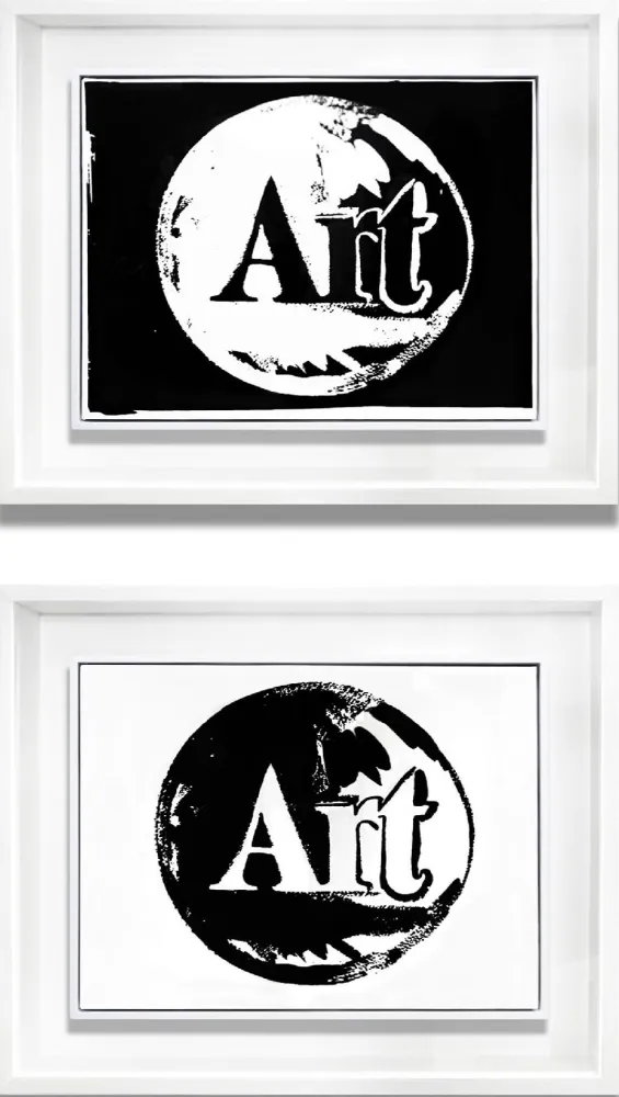 Сериграфия Warhol - Art (Positive and Negative)