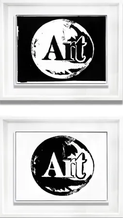 Сериграфия Warhol - Art (Positive and Negative)