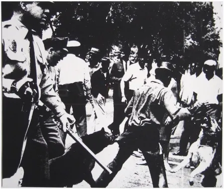 Сериграфия Warhol - Birmingham Race Riot (FS II.3)
