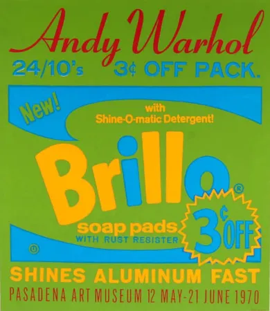 Сериграфия Warhol - Brillo Soap Pads