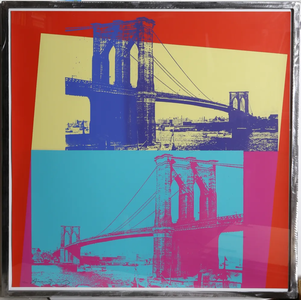 Сериграфия Warhol - Brooklyn Bridge