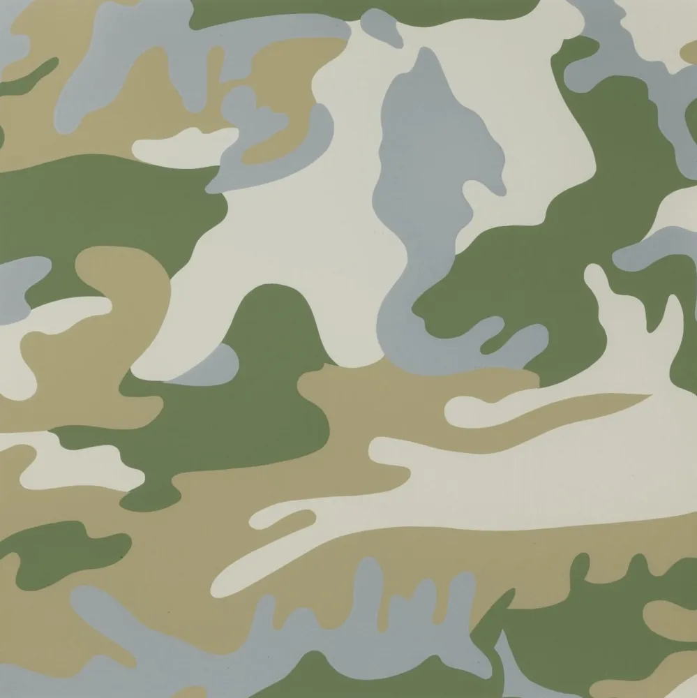 Сериграфия Warhol - Camouflage (FS II.407)