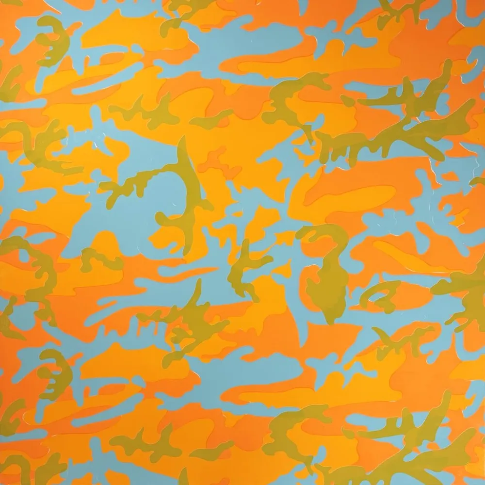 Сериграфия Warhol - Camouflage, II.413