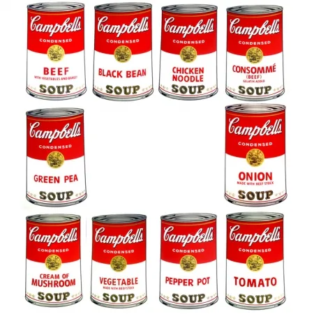Сериграфия Warhol - Campbell's portfolio