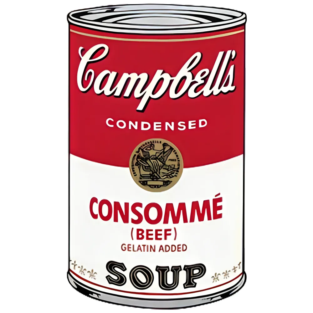 Сериграфия Warhol - Campbell's Soup: Consommé (FS II.52)