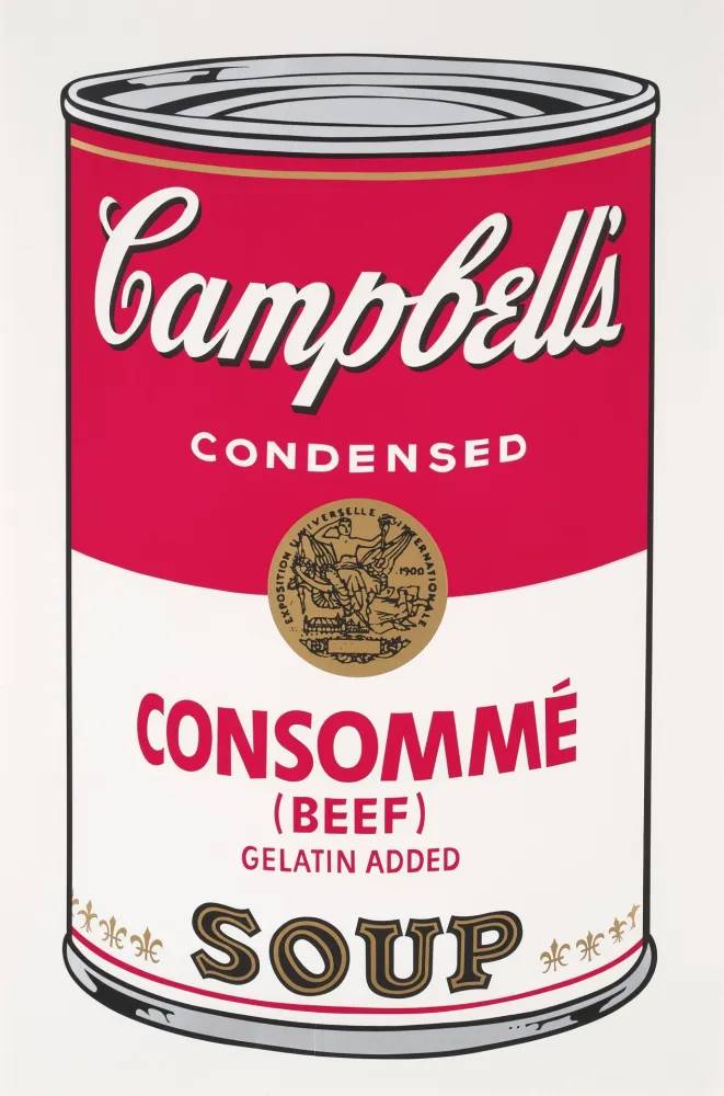 Сериграфия Warhol - Campbell's Soup: Consommé (FS II.52)