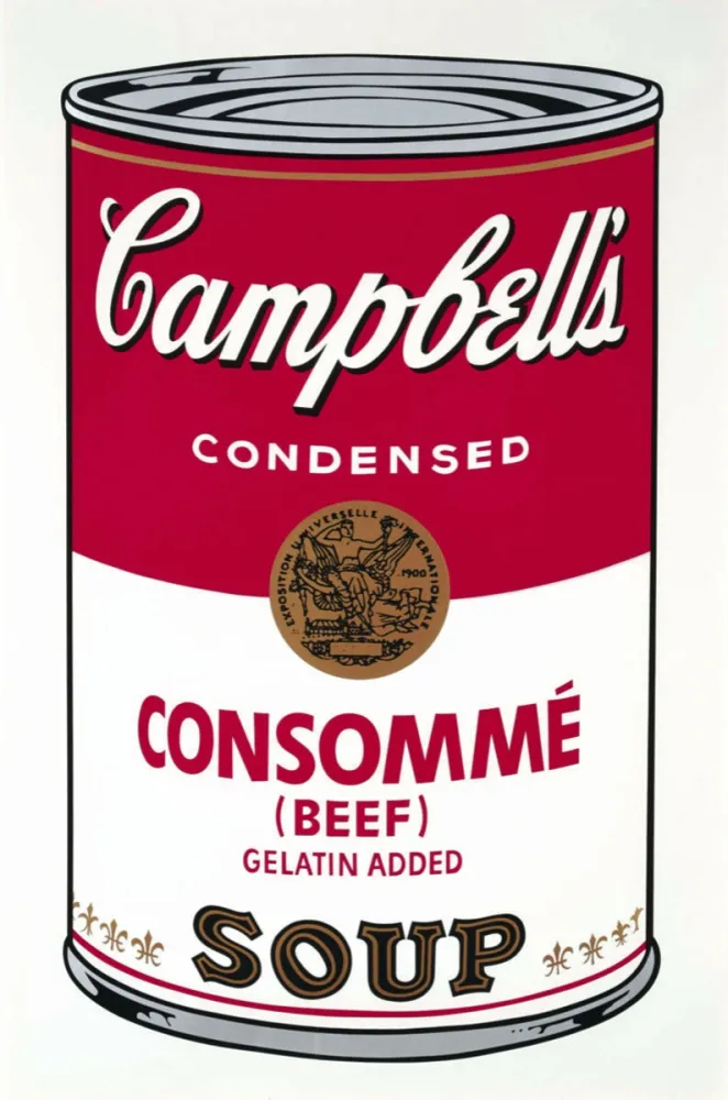 Сериграфия Warhol - Campbell's Soup: Consommé (FS II.52)