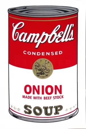 Сериграфия Warhol - Campbell's Soup I: Onion (FS II.47)
