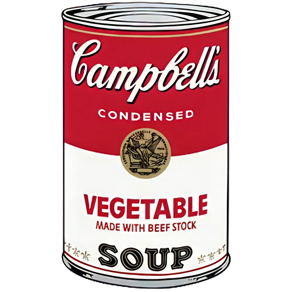 Сериграфия Warhol - Campbell's Soup I: Vegetable (FS II.48)