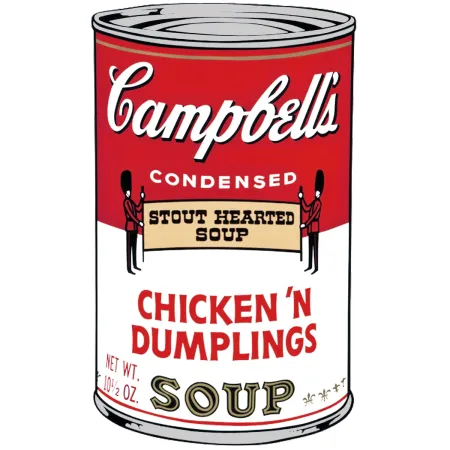 Сериграфия Warhol - Campbells Soup II: Chicken N Dumplings (FS II.58)