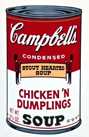 Сериграфия Warhol - Campbells Soup II: Chicken N Dumplings (FS II.58)