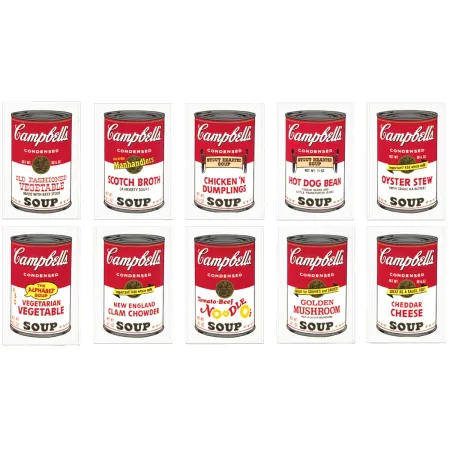 Сериграфия Warhol - Campbell’s Soup II Complete Portfolio