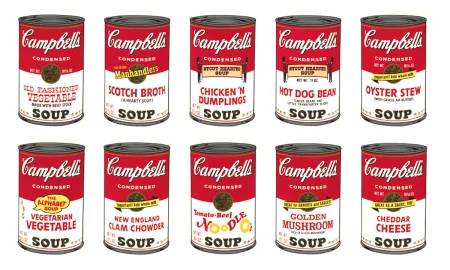 Сериграфия Warhol - Campbell’s Soup II Complete Portfolio