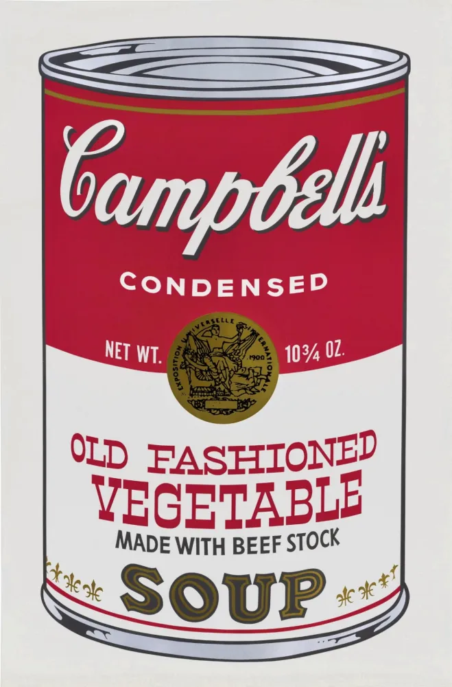Сериграфия Warhol - Campbell's Soup II: Old Fashioned Vegetable