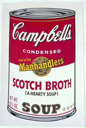 Сериграфия Warhol - Campbell's Soup II: Scotch Broth