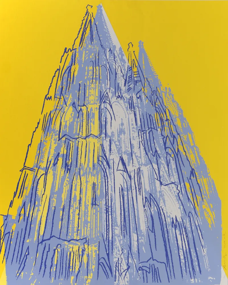 Сериграфия Warhol - Cologne Cathedral FS II.363