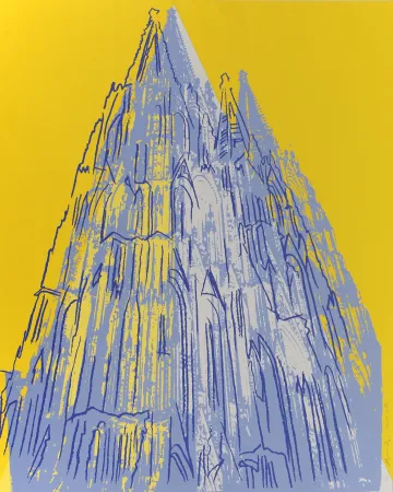 Сериграфия Warhol - Cologne Cathedral FS II.363