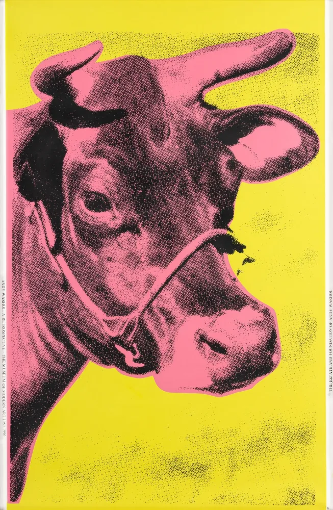 Сериграфия Warhol - COW (pink)