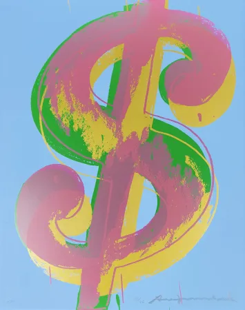 Сериграфия Warhol - Dollar Sign (1) 277