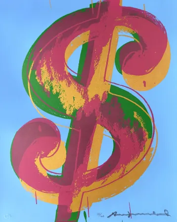 Сериграфия Warhol - Dollar Sign (1) 277
