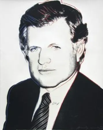 Сериграфия Warhol - Edward Kennedy  