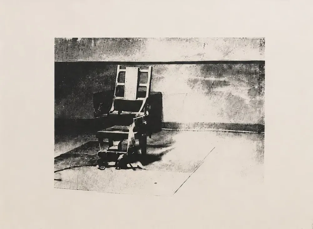 Сериграфия Warhol - Electric chair