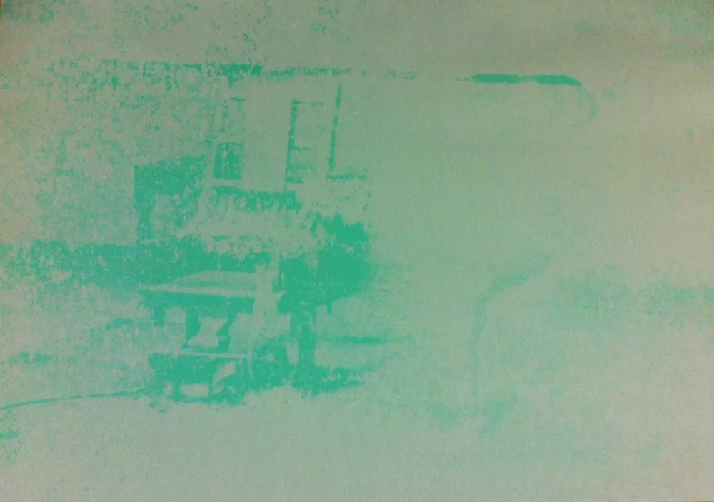 Сериграфия Warhol - Electric Chair