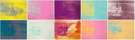 Сериграфия Warhol - Electric Chair Complete Portfolio