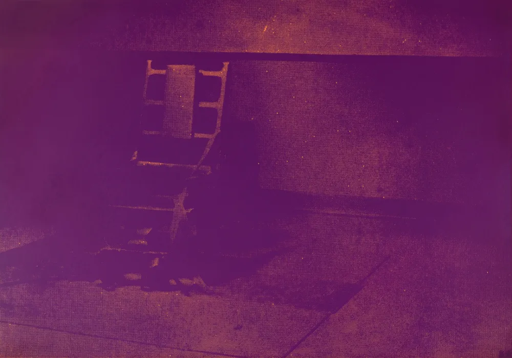 Сериграфия Warhol - ELECTRIC CHAIR FS II.76