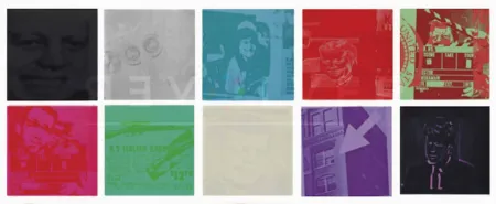 Сериграфия Warhol - Flash – November 22, 1963 (FS II.32-42), Complete Portfolio