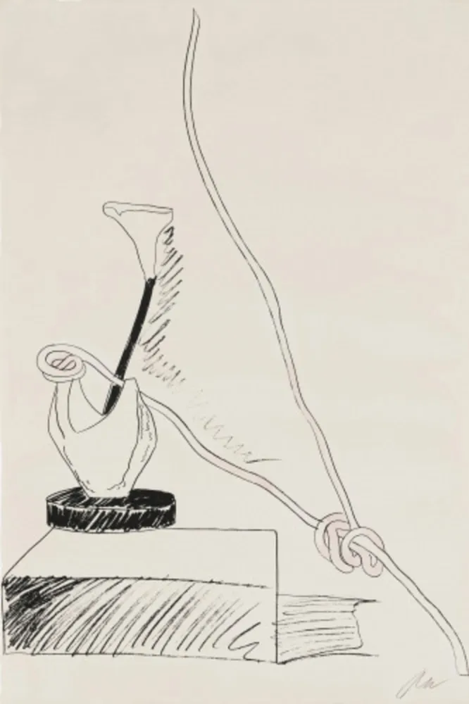 Сериграфия Warhol - Flowers (Black and White), FS II.101