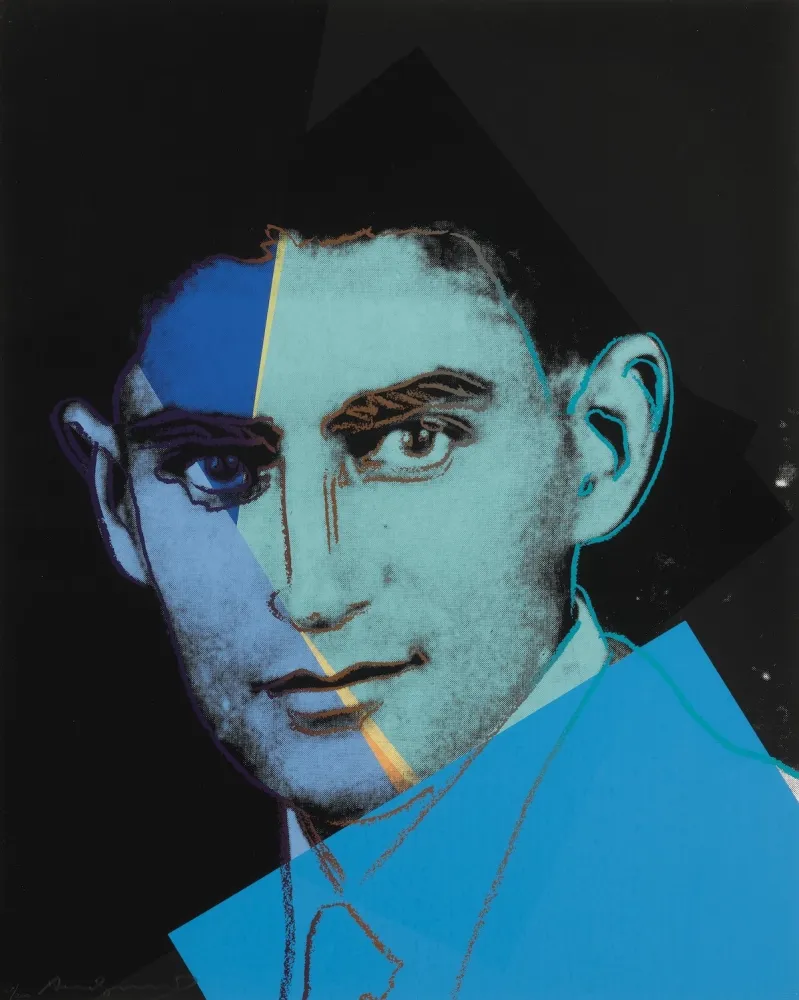 Сериграфия Warhol -  Franz Kafka