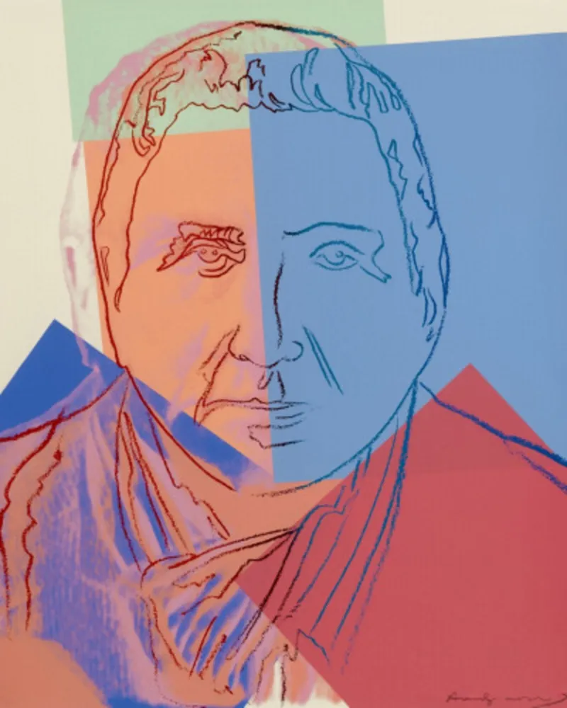 Сериграфия Warhol - Gertrude Stein (FS II.227)
