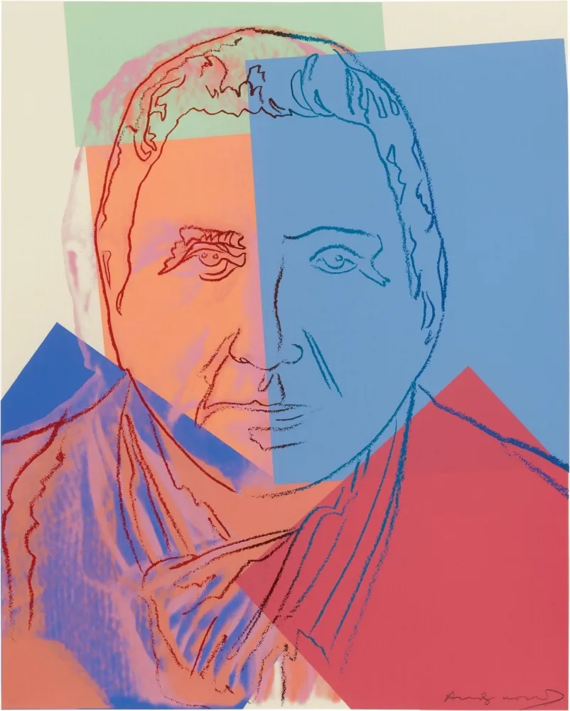 Сериграфия Warhol - Gertrude Stein (FS II.227) 