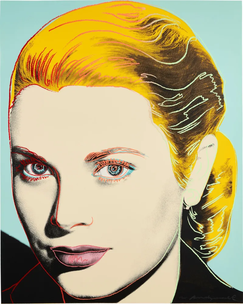 Сериграфия Warhol - Grace Kelly