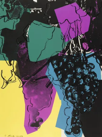 Сериграфия Warhol - Grapes #195